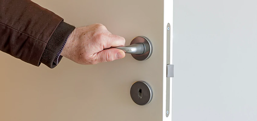 Restroom Locks Privacy Bolt Installation in Lemon Hill, California